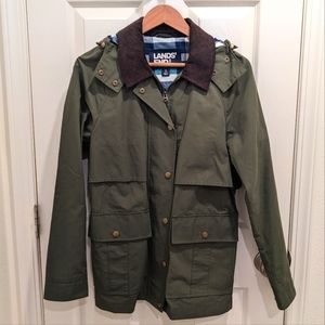 Land's End Green Jacket